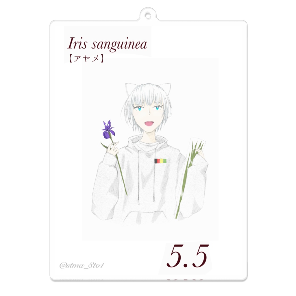 藝術戦隊ストレンジメイト-flos nomen- フォト風アクリルキーホルダー文架