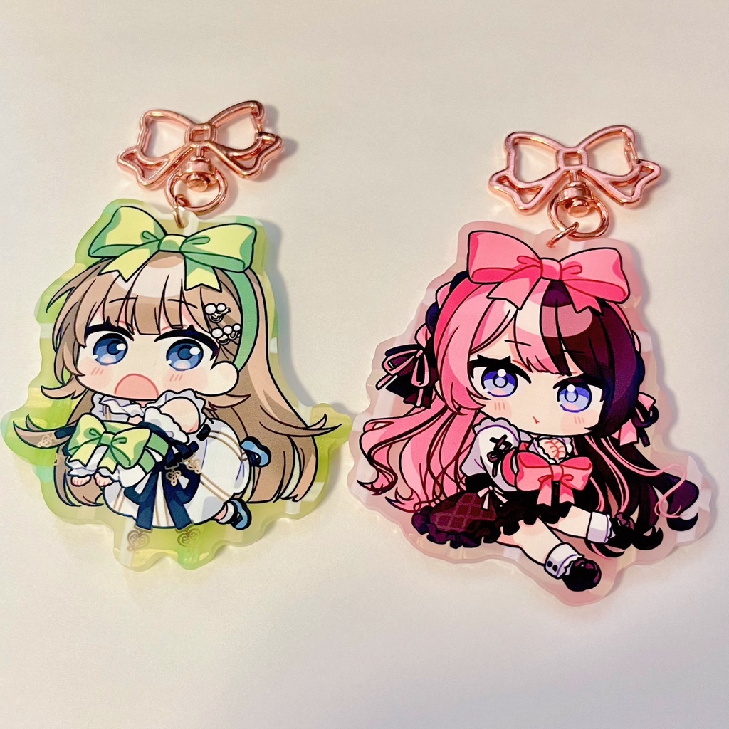 はなばはアクリルキーホルダー