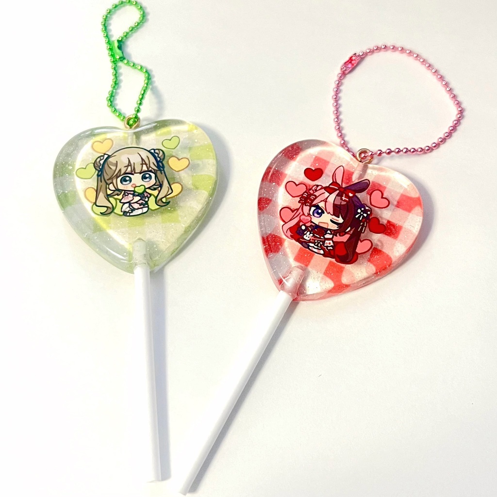 はなばなペロキャンキーホルダー