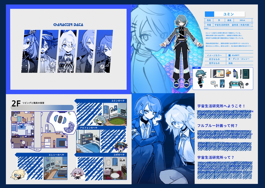 【通常セット】FULLBLUE