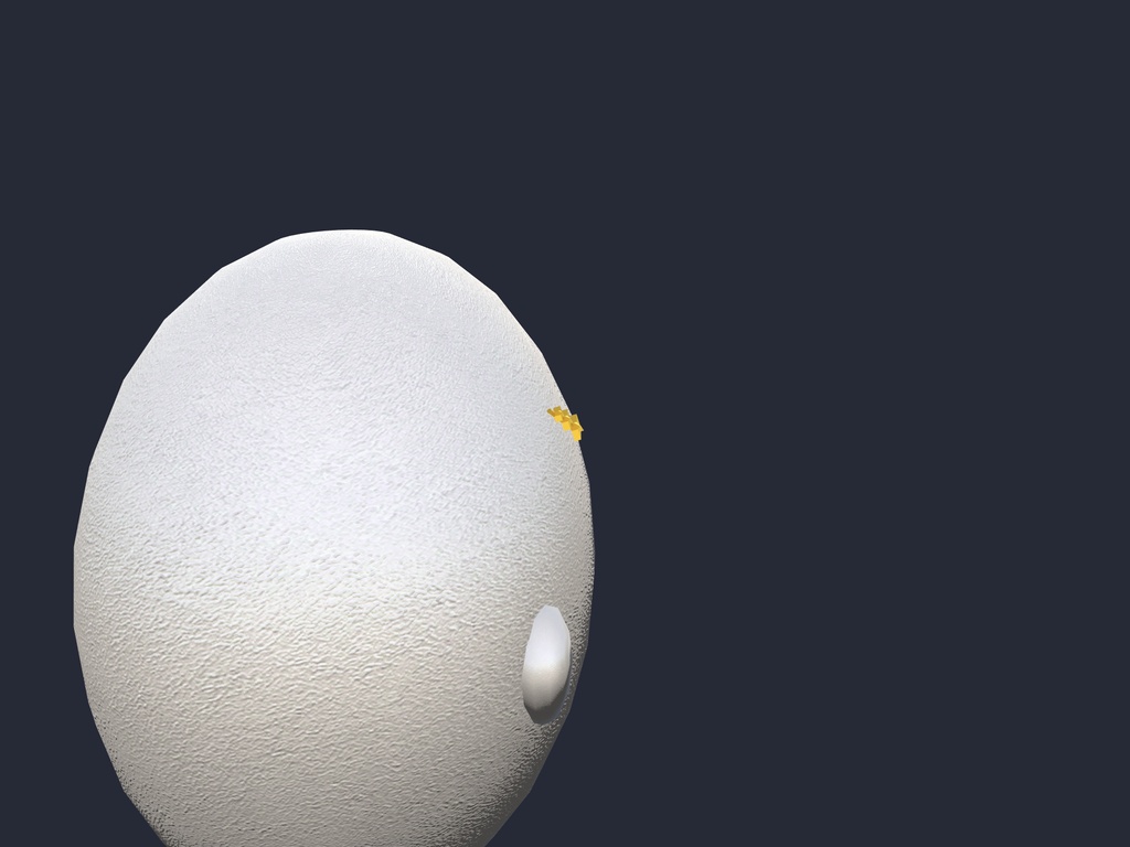 Night Pin 月と星の髪留め 3形2色|頭の横に付ける左右一対【VRChat / Modular Avatar / lilToon】