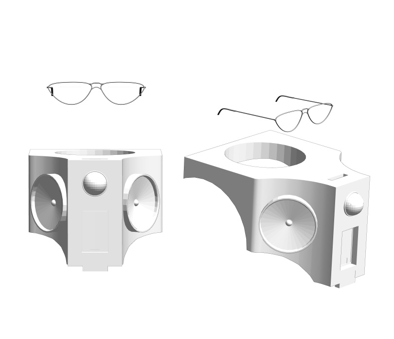 3D指向性スピーカー・サングラス