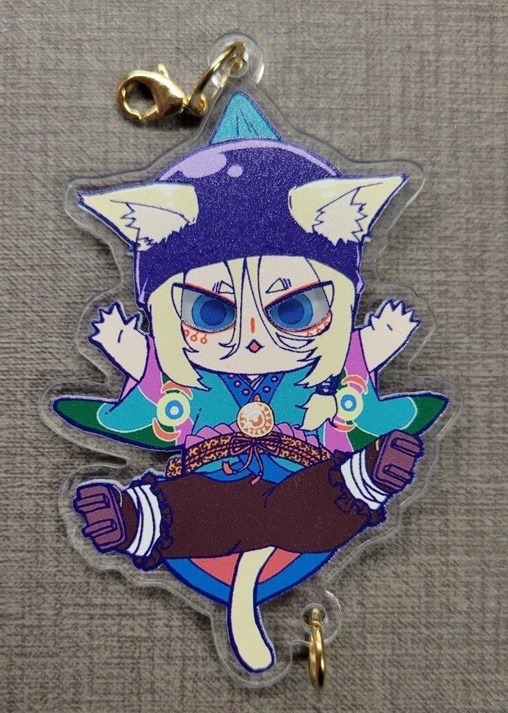 【訳あり】連結アクキー　薬売り(離)