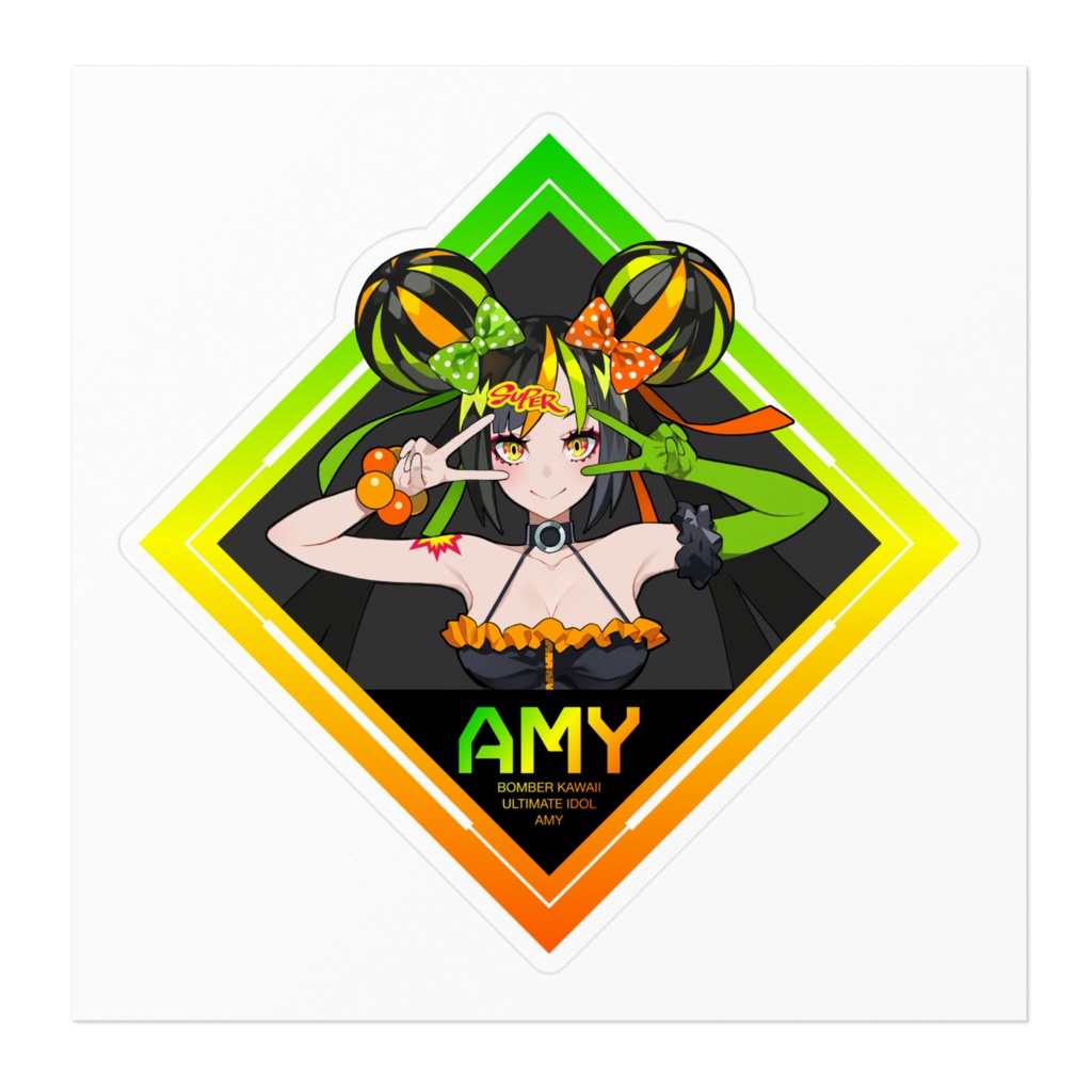 爆運ステッカー ~中南米を添えて~