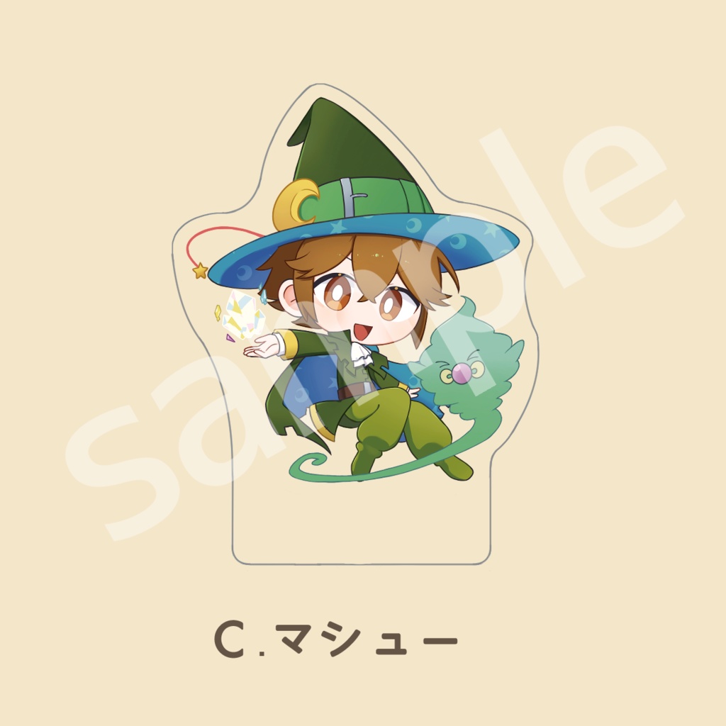 まほつかアクリルブロック