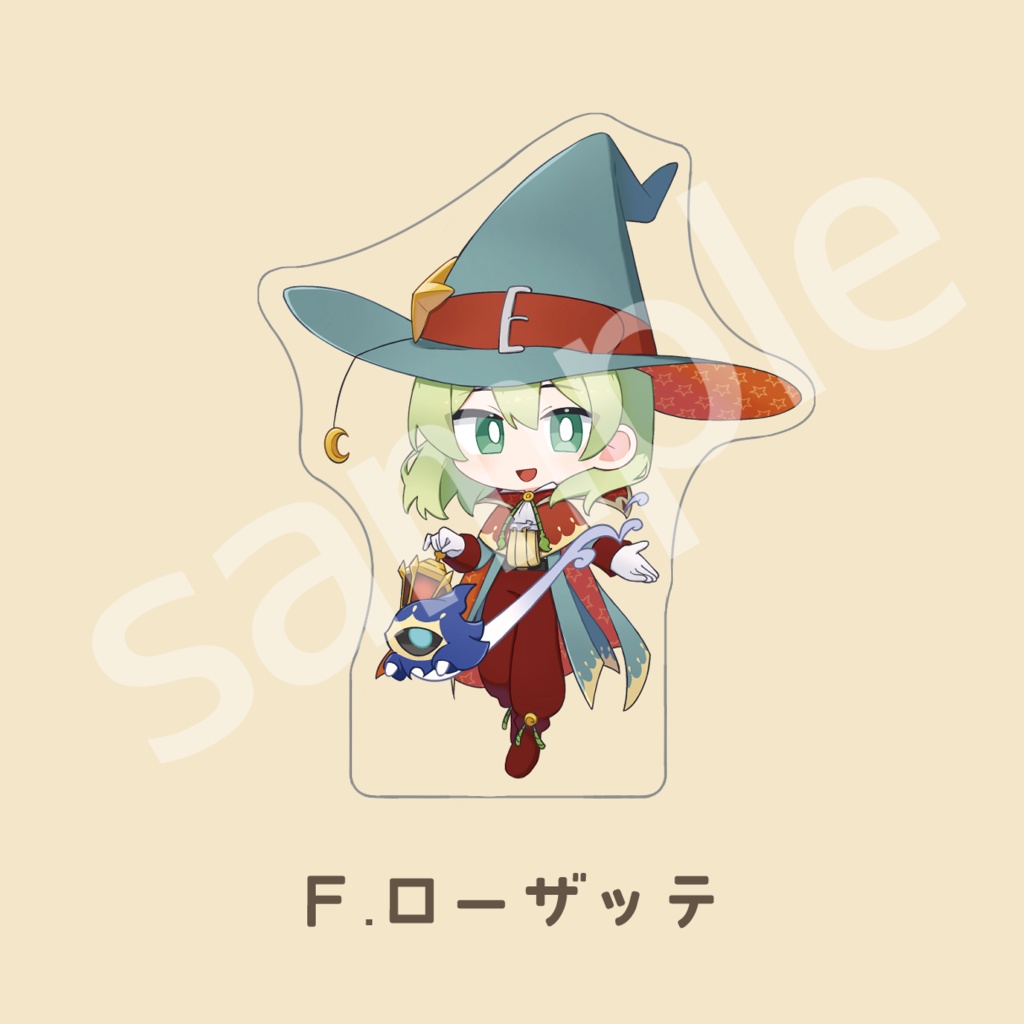 まほつかアクリルブロック