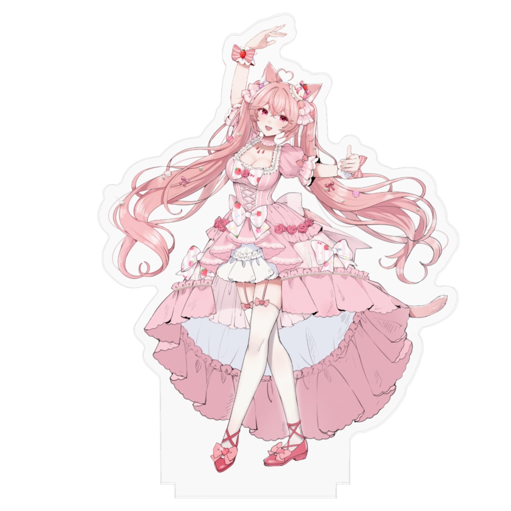 苺野みるきぃ🍓デビューコレクション🥛の初アクスタが誕生🎂🩷