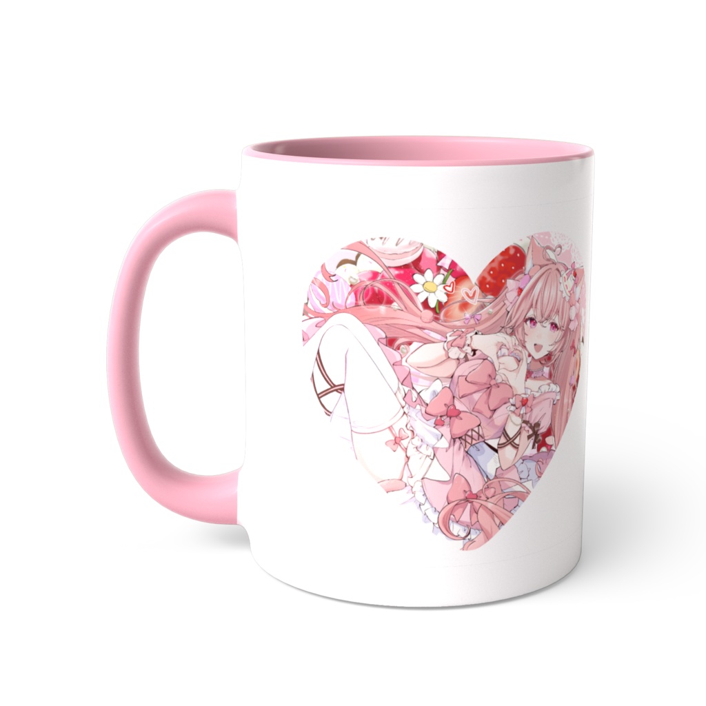 苺野みるきぃ🍓 ツーカラーマグカップ💗