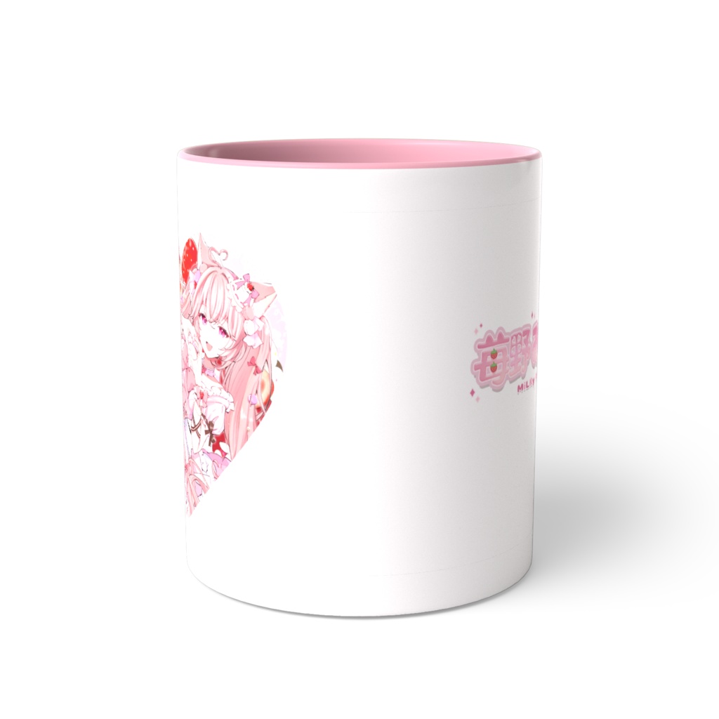 苺野みるきぃ🍓 ツーカラーマグカップ💗