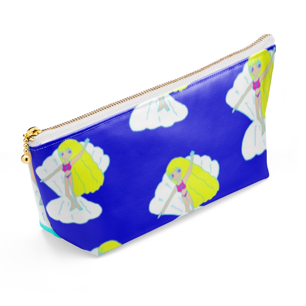 海の女神ポーチ泡の煌めき