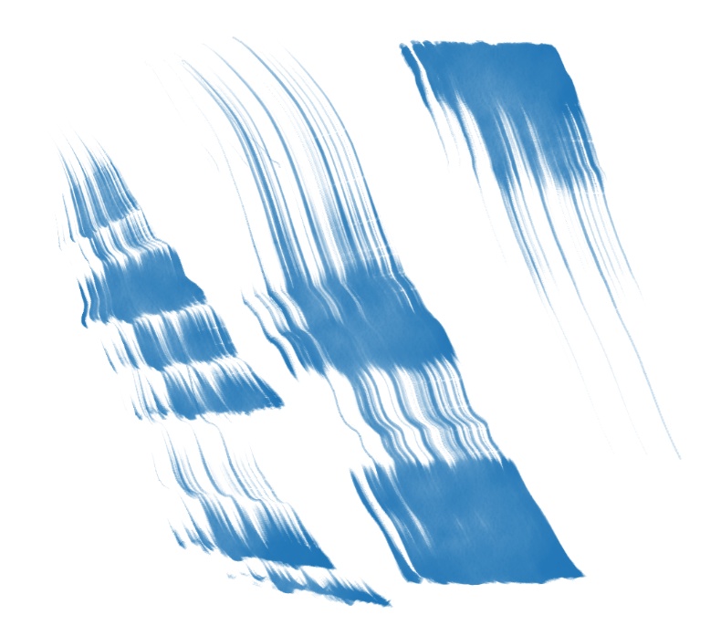 《単品》アナログ風ブラシ【平筆】クリスタ専用