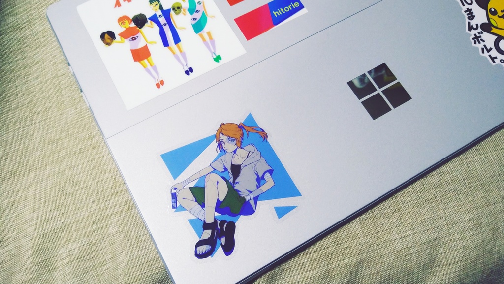 キトウちゃんステッカー