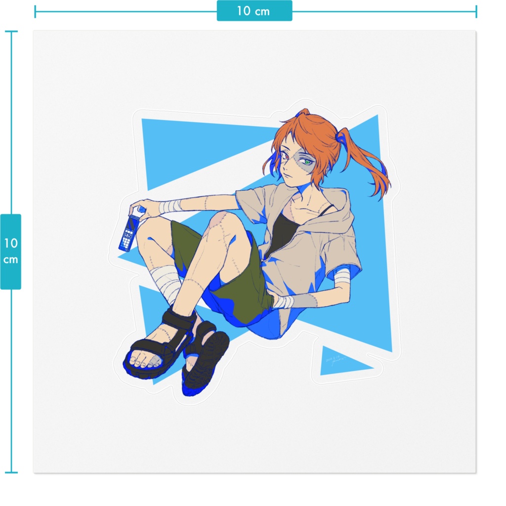 キトウちゃんステッカー