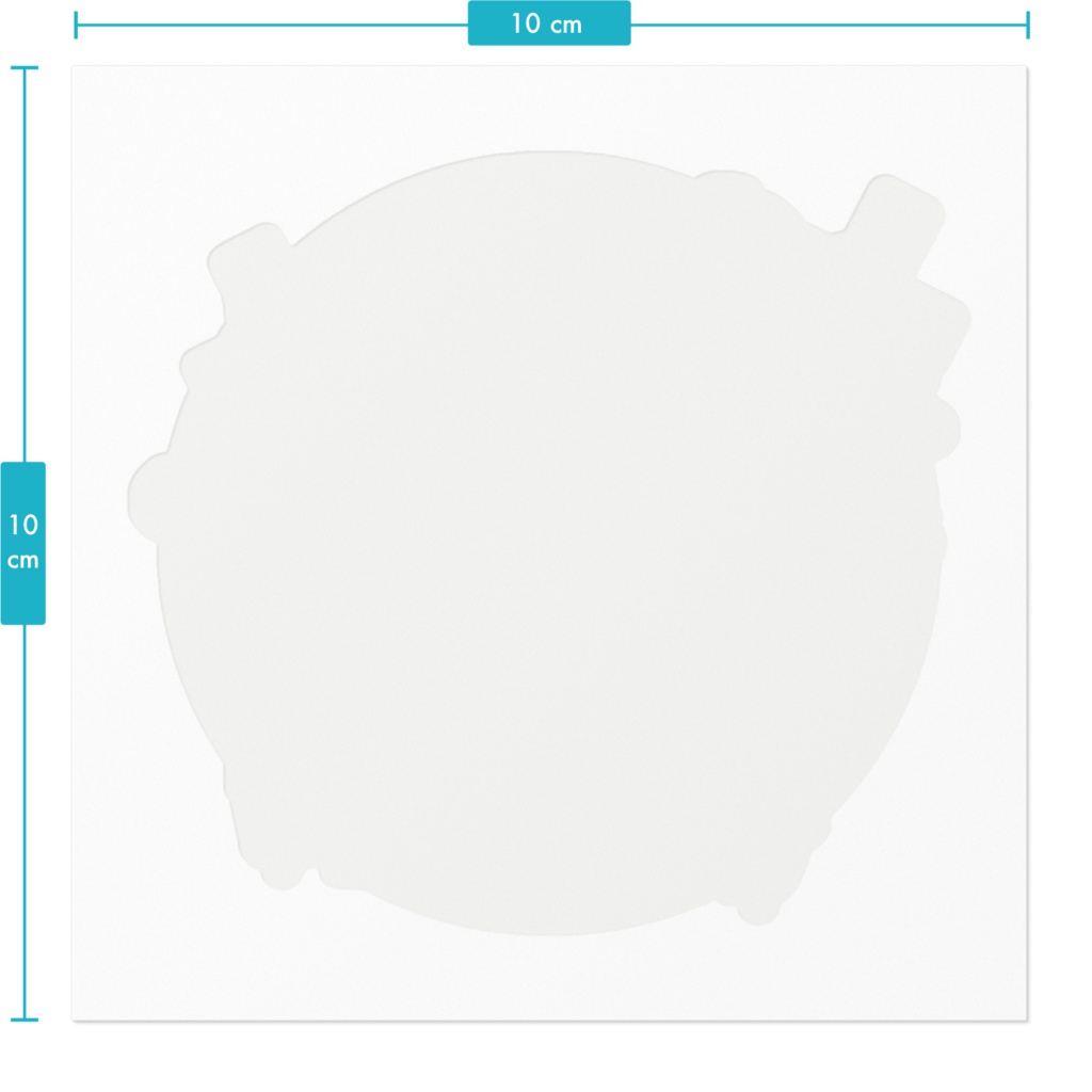DEPENDENTロゴステッカー丸型(BLACKカラー)