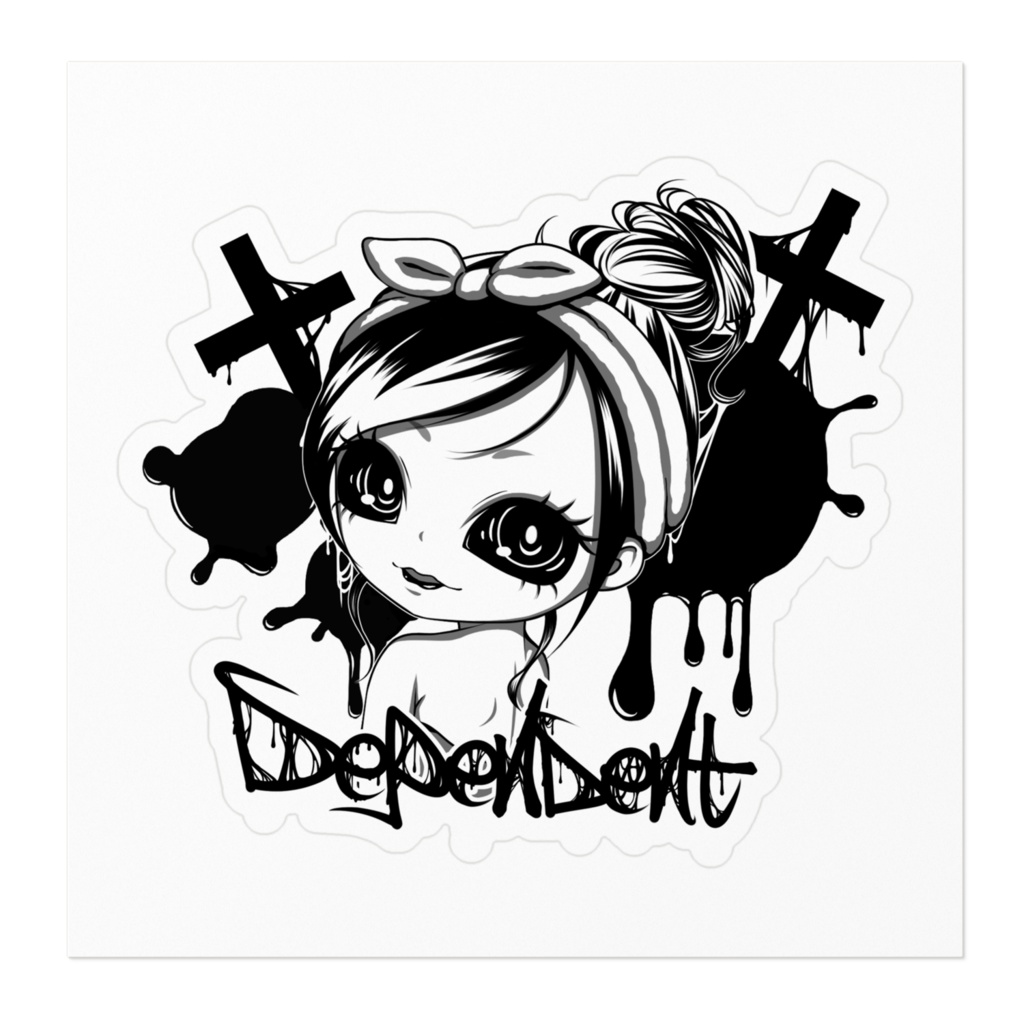 DEPENDENTロゴステッカー