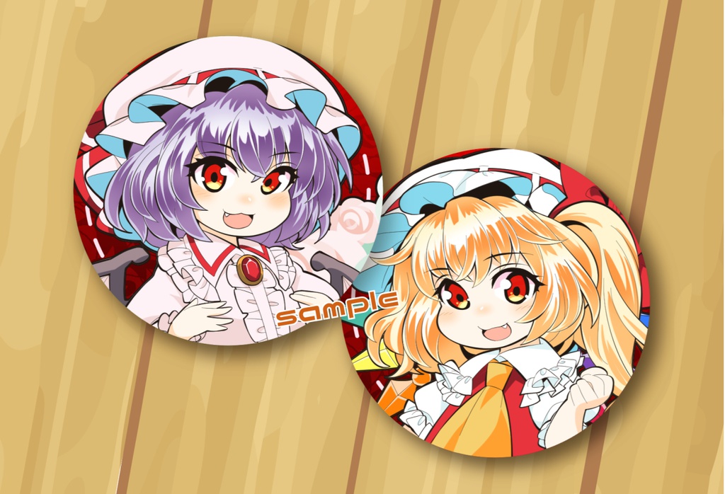 レミフラ缶バッジセット