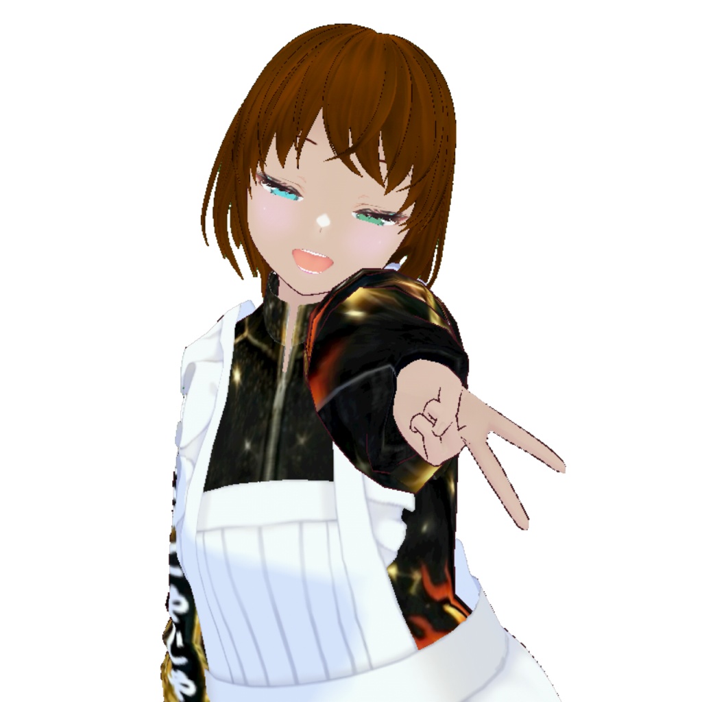  [オリジナル3Dモデル "ここあ"流行りのジャージメイドversion] 