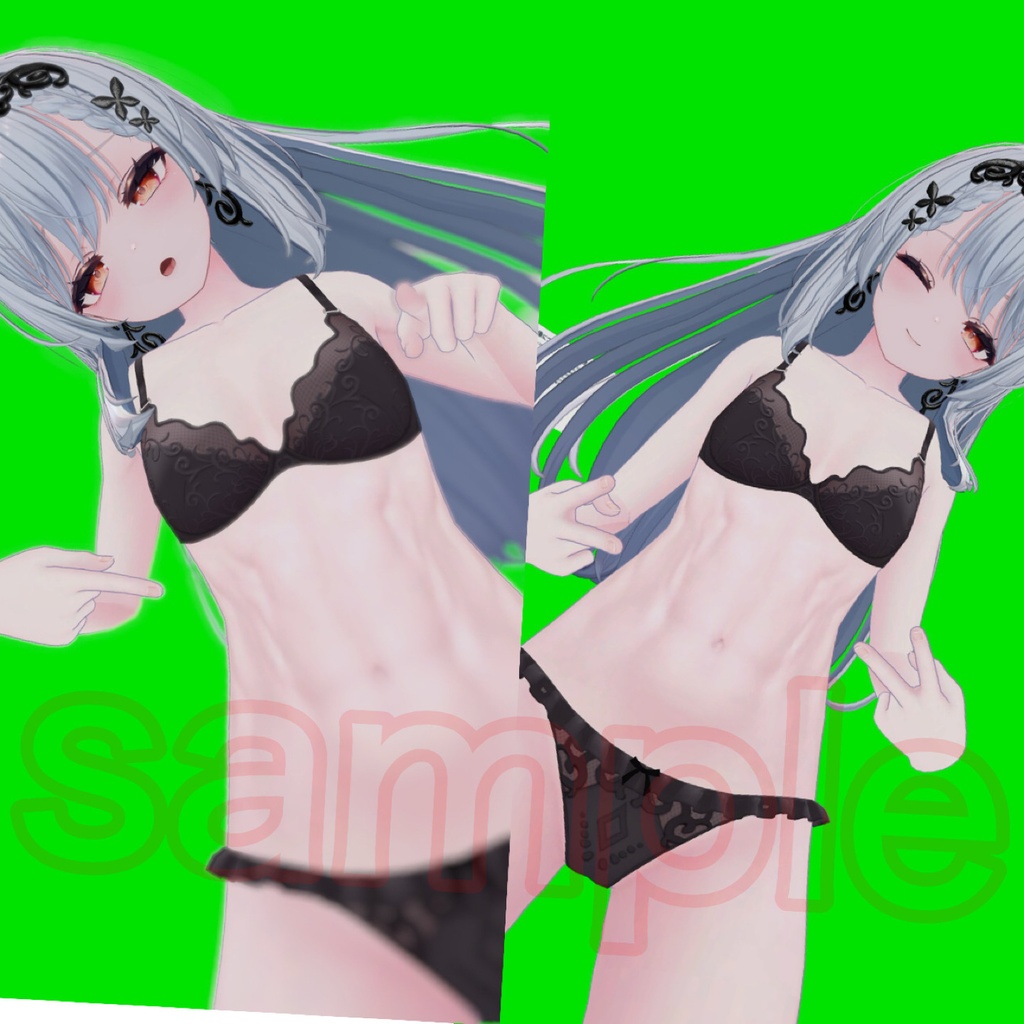 Cazalis/カザリスちゃん専用 Abdominal muscles Body texture