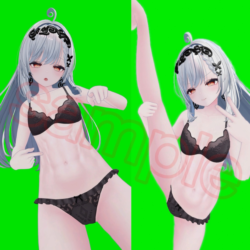 Cazalis/カザリスちゃん専用 Abdominal muscles Body texture