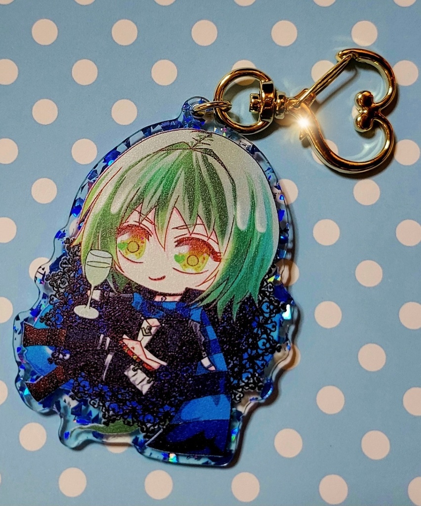 (非公式)ワジ/碧の軌跡 アクリルキーホルダー