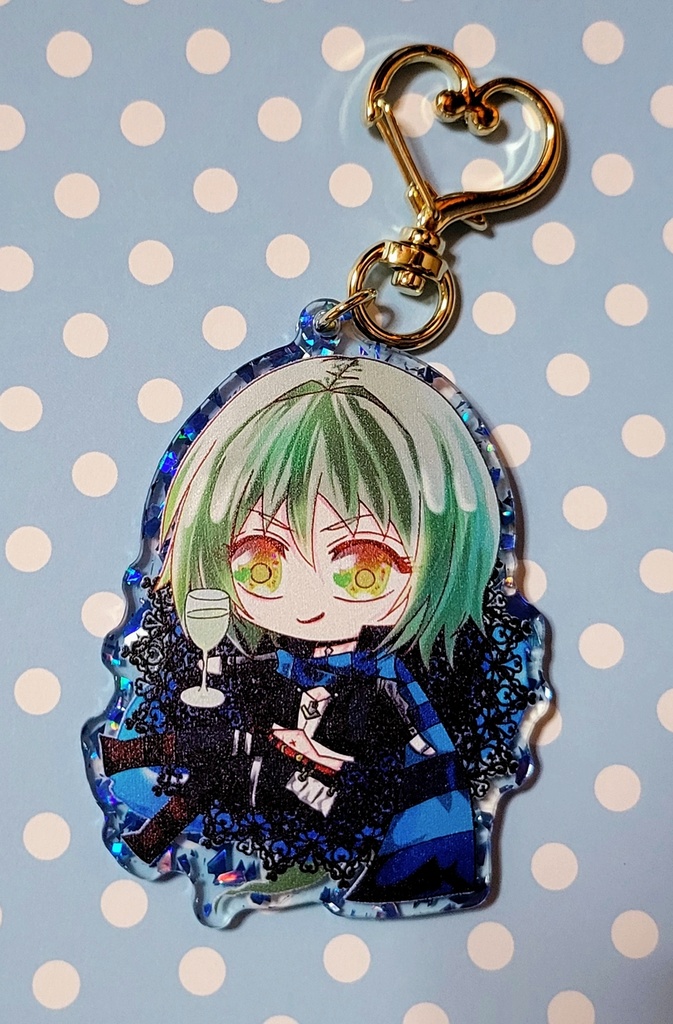 (非公式)ワジ/碧の軌跡 アクリルキーホルダー