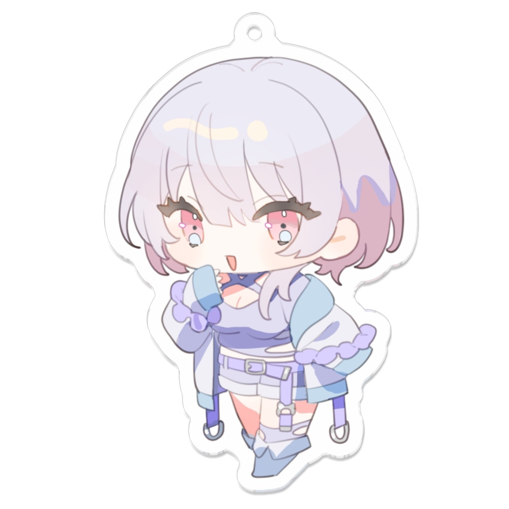 【生誕祭】はやかわ アクリルキーホルダー 70×70