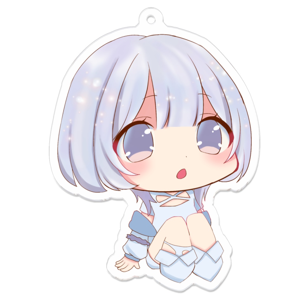 【生誕祭】はやかわ アクリルキーホルダー Illust.もんちゃん 70×70