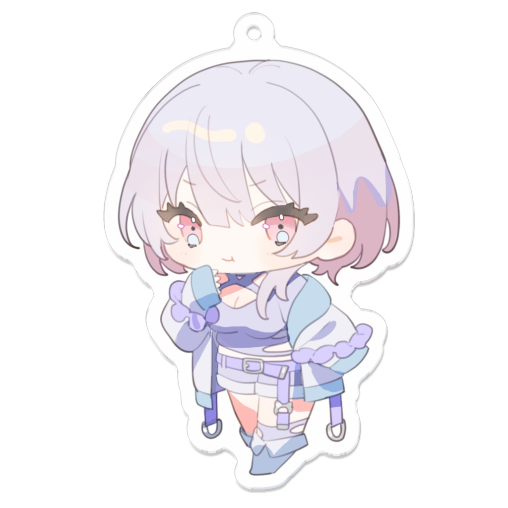 【生誕祭】はやかわ アクリルキーホルダー 😠 70×70