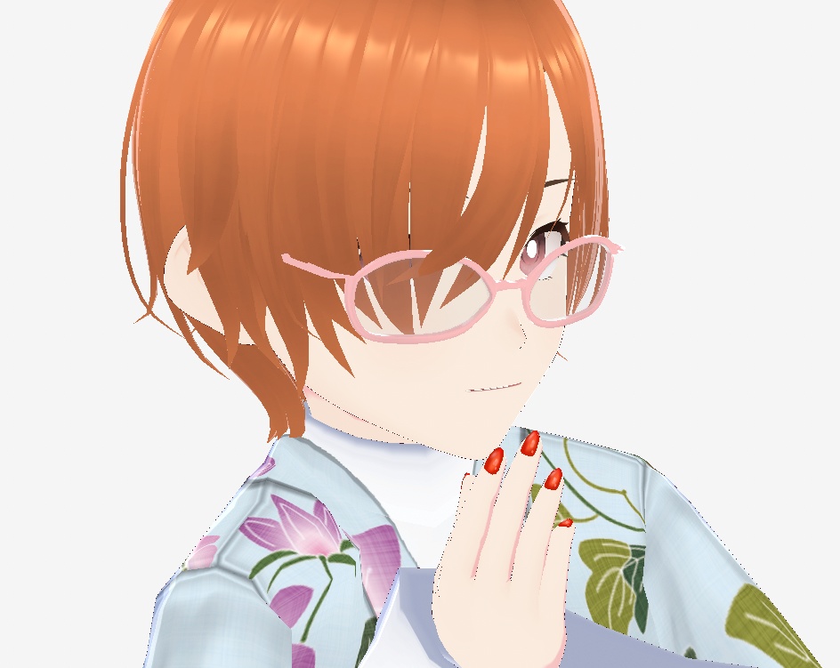 【無料】リンゴアメネイル【Vroidネイル】