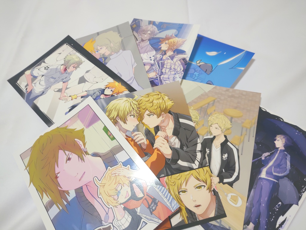 ヨシュネク&ハヅリンプチオンリー開催記念グッズセット