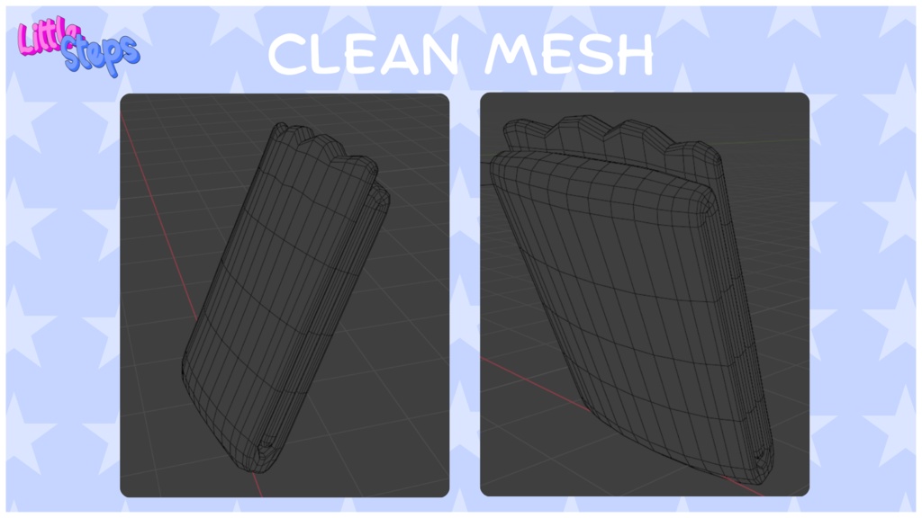 Snubby's Little Steps Folded Diaper Prop (VRC/Resonite/Blender)