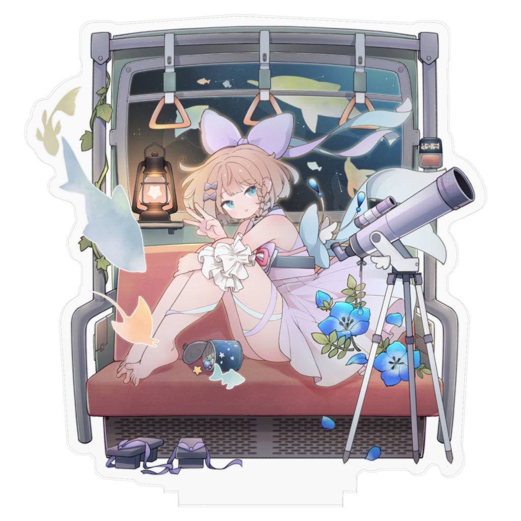 高細工さとり3周年記念アクリルフィギュアB-1