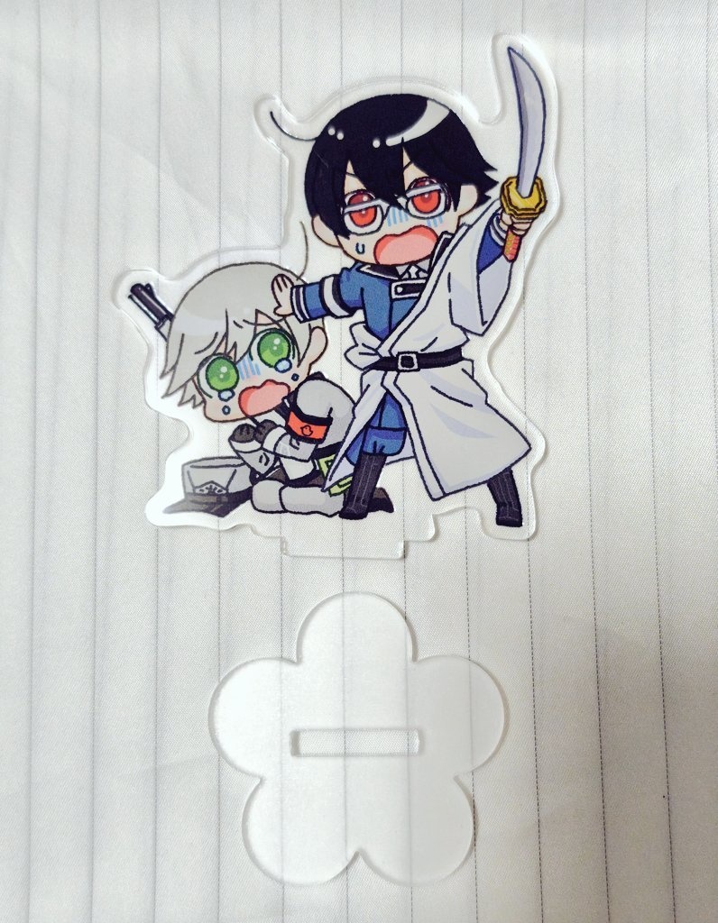 おびえる鳥島アクスタ