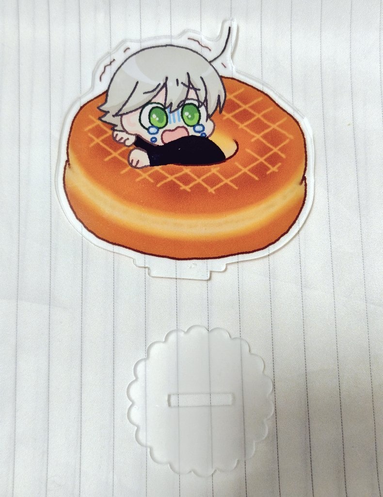 おびえる鳥取くんドーナツアクスタ