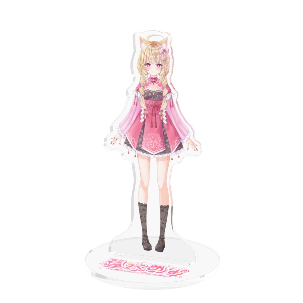 チャイナ風_蓮水めなアクリルフィギュア