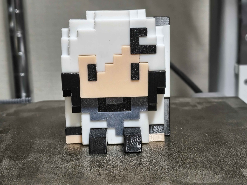 おすわりボクセルアリアルさんフィギュア β版