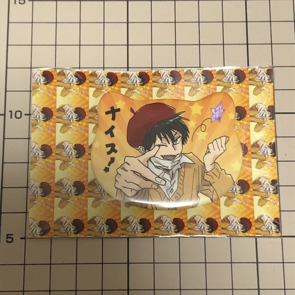 ミネット松野先生ナイス缶バッジ【通常ver】
