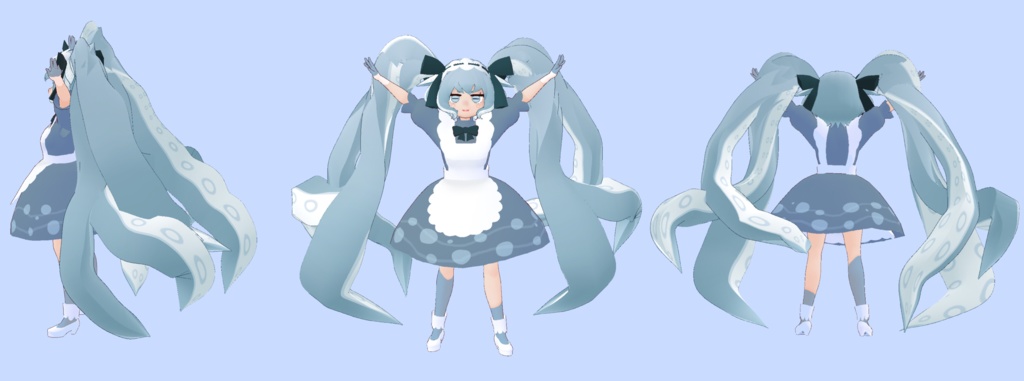 【オリジナル3Dモデル】ななみ #ぴちかーとの