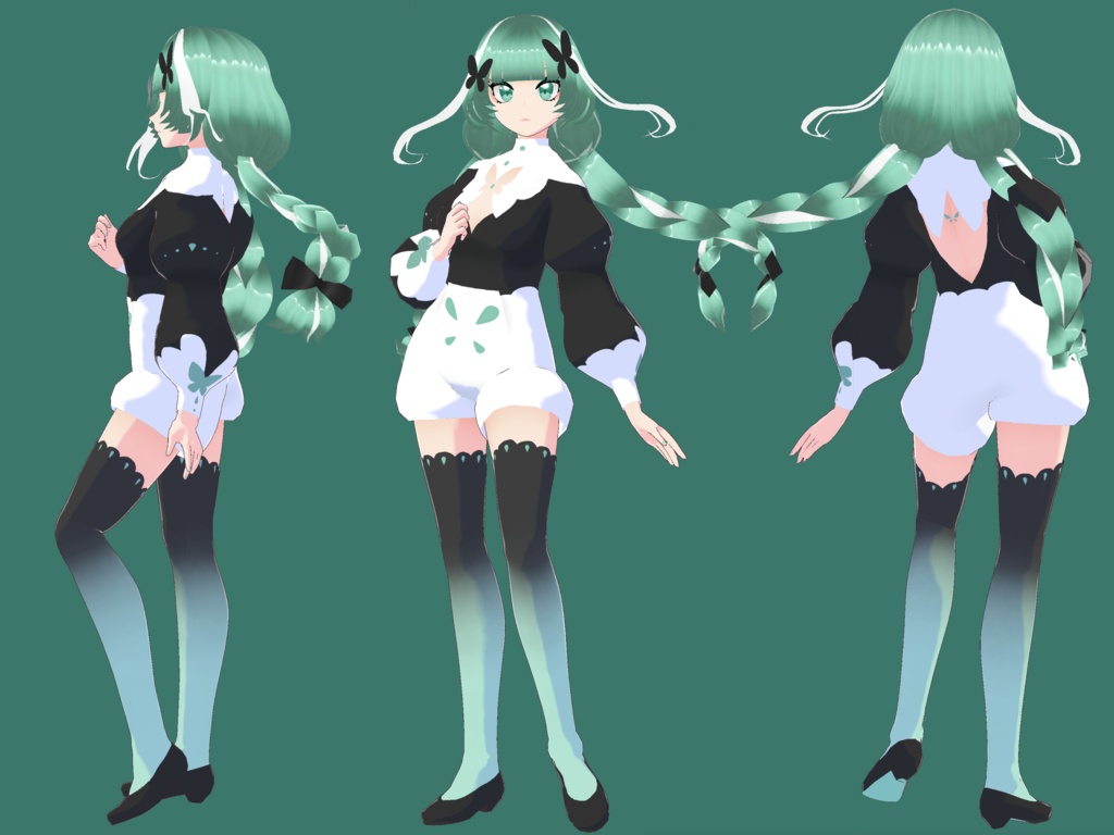 (無料)【オリジナル3Dモデル】るるい #ぴちかーとの