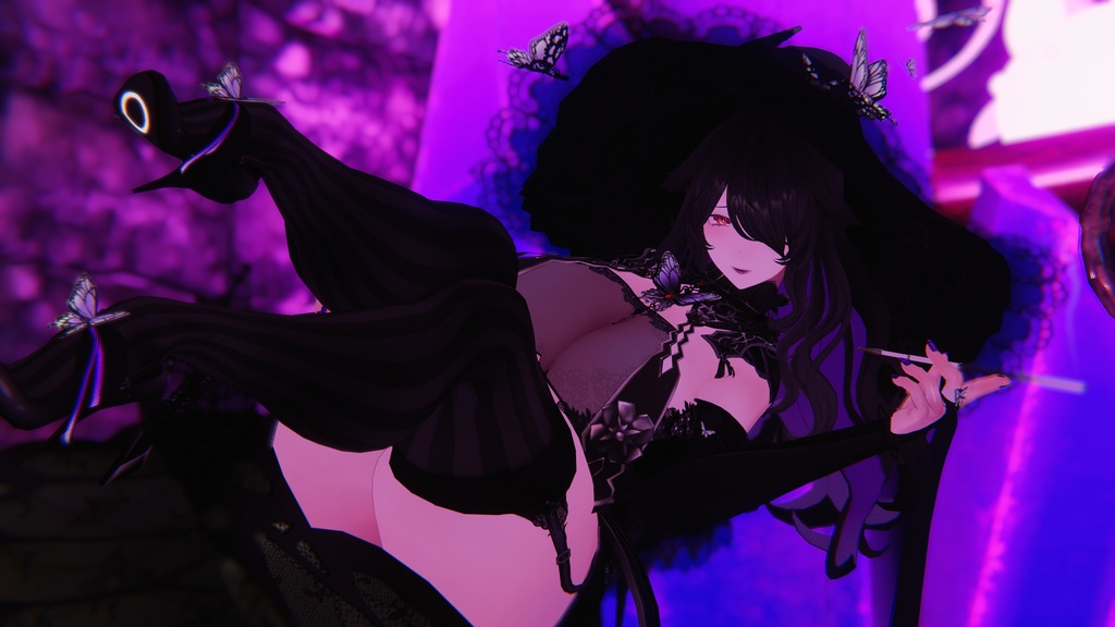 【Vivian - ヴィヴィアン -】たてしまソックステクスチャ