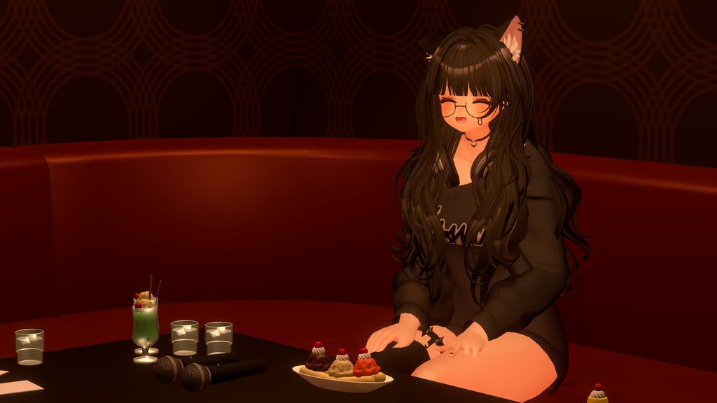 ☆半額セール中☆個室カラオケ -レトロ- の3Dモデル