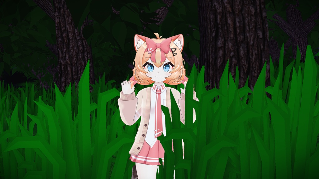 半額セール!【山月マウ対応】猫パンチ!アイ テクスチャ+アニメーション付