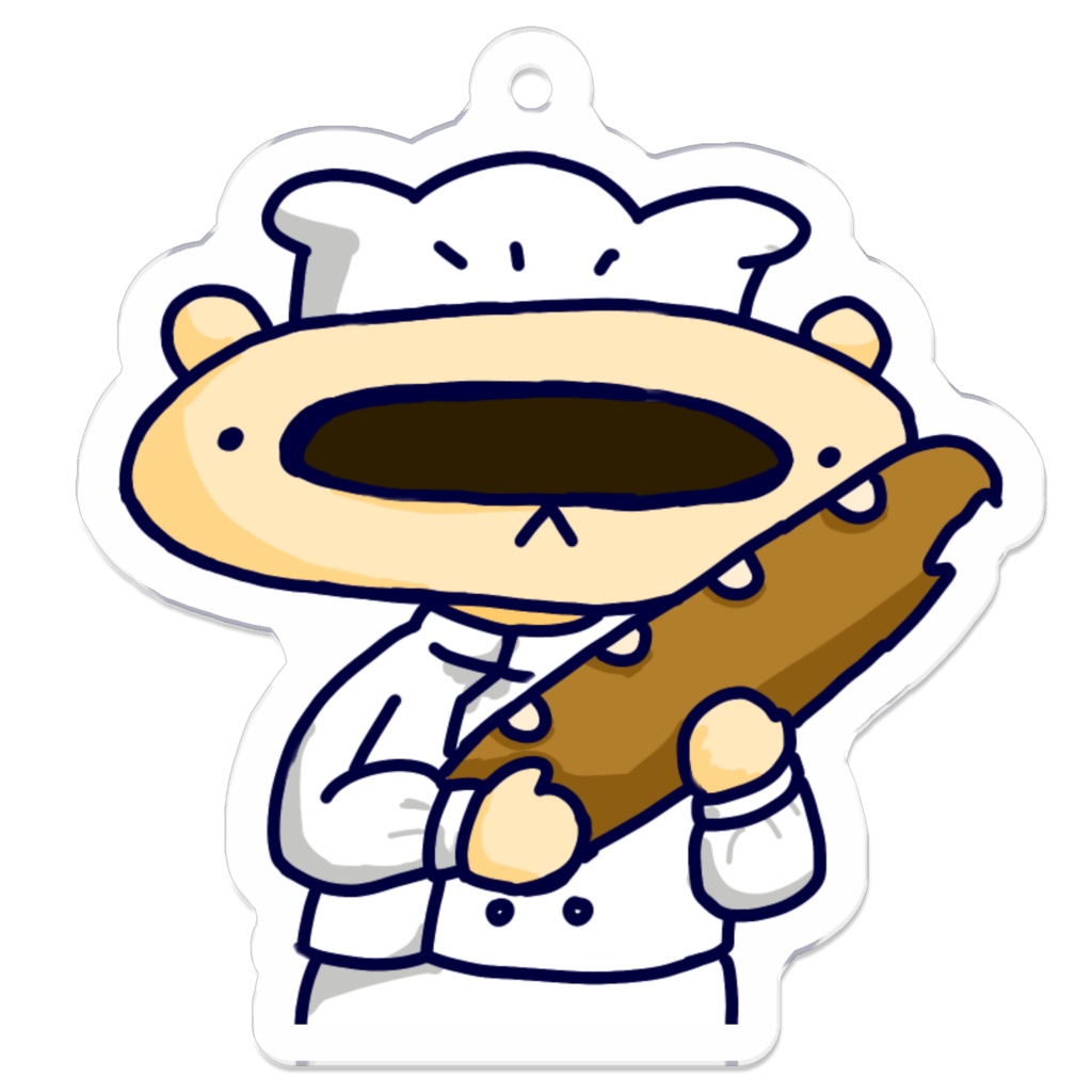 フランくんのアクリルキーホルダー