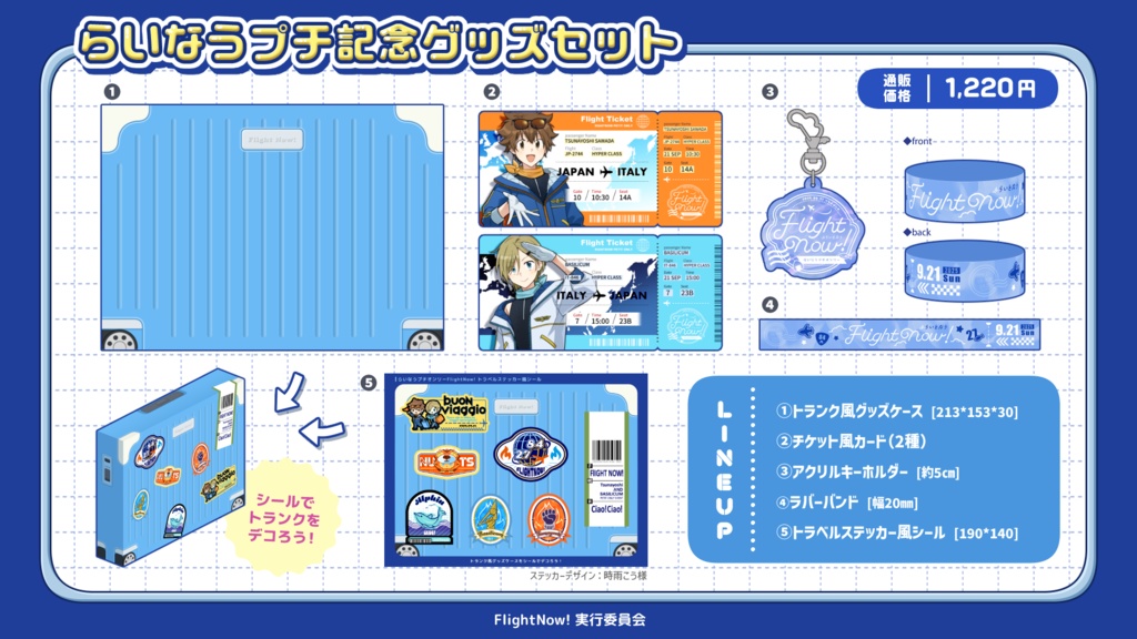 らいなうプチ記念グッズセット