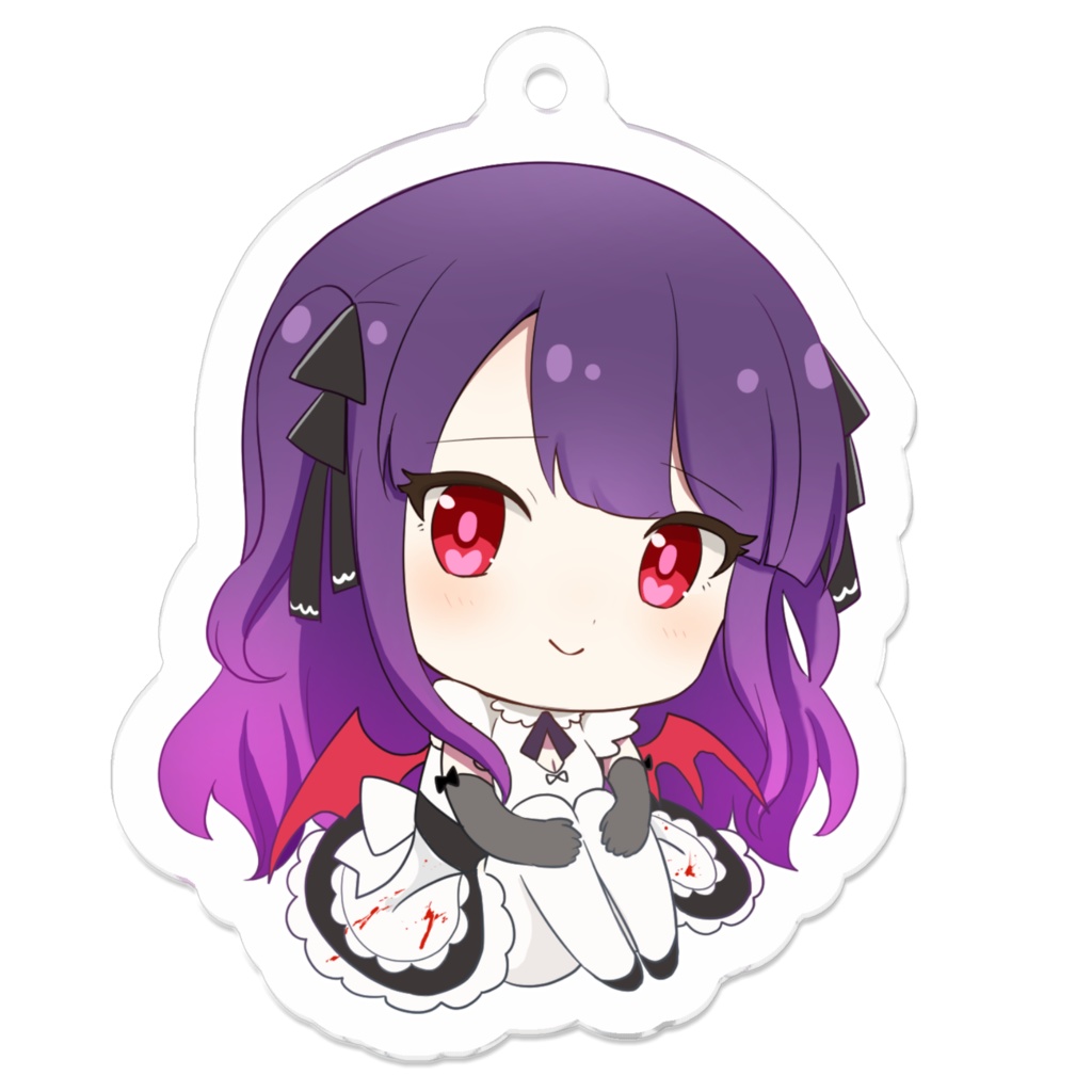 白のネルフォウス　アクキー　バージョン１