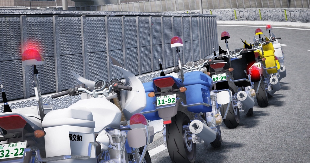 CB(1300p)白バイセット