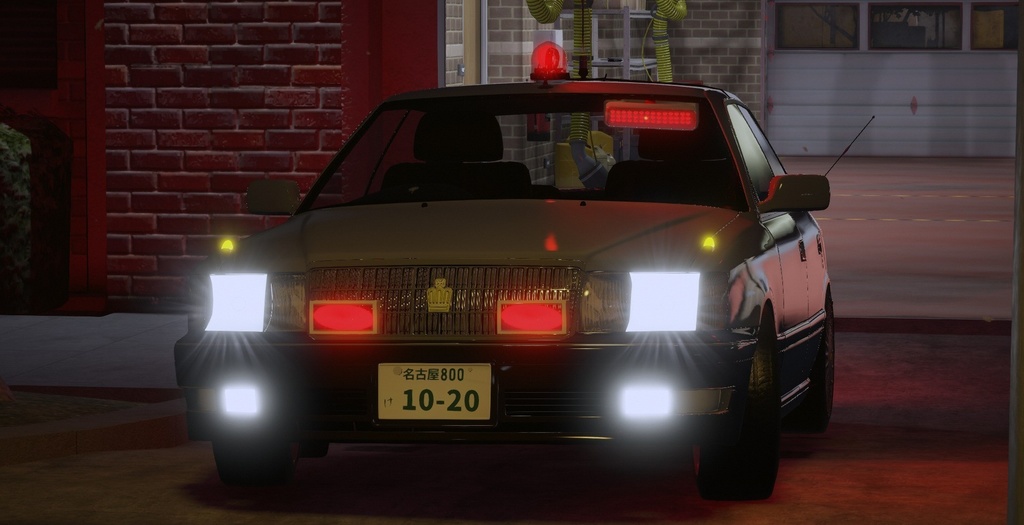 150系crown 捜査,警護覆面(架空組み合わせ装備)