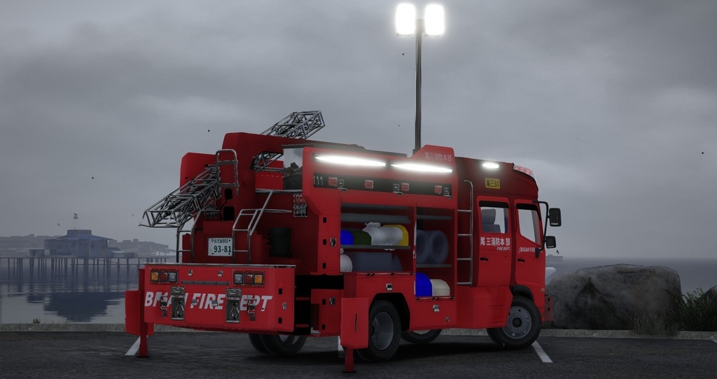 HINO レンジャー 救助工作車