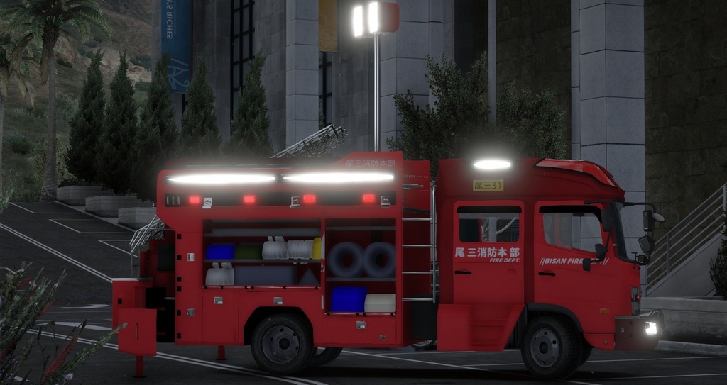 HINO レンジャー 救助工作車