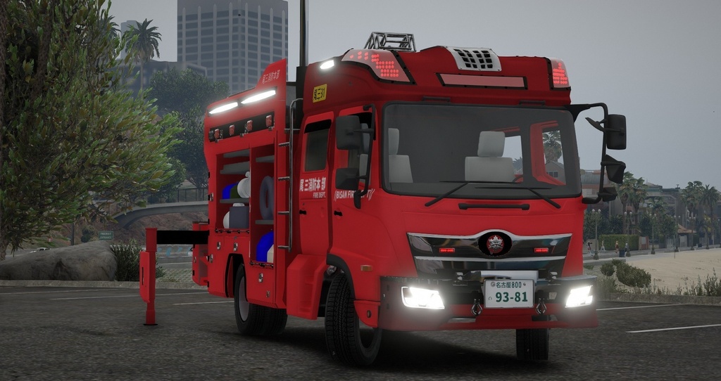 HINO レンジャー 救助工作車